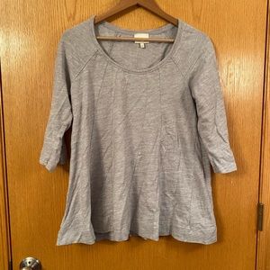 Anthropologie Deletta Knit flare top